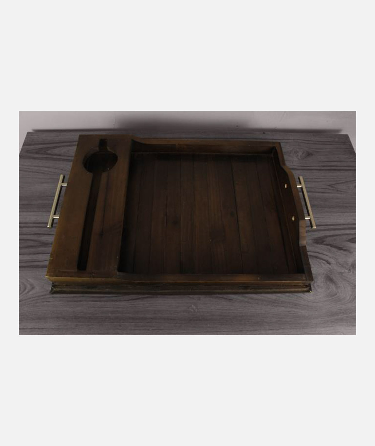 Wooden wine tray 2